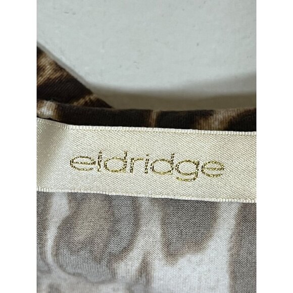 Eldridge Jumpsuit Women XL Black Animal Print Jogger Safari Neutral Mob Wife 80s - Picture 5 of 11